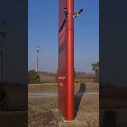 LEDfal / VIDEÓfal totemoszlop