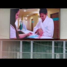 208*352 cm VIDEÓfal